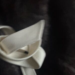 Elegant Cream Bow Accessory belt